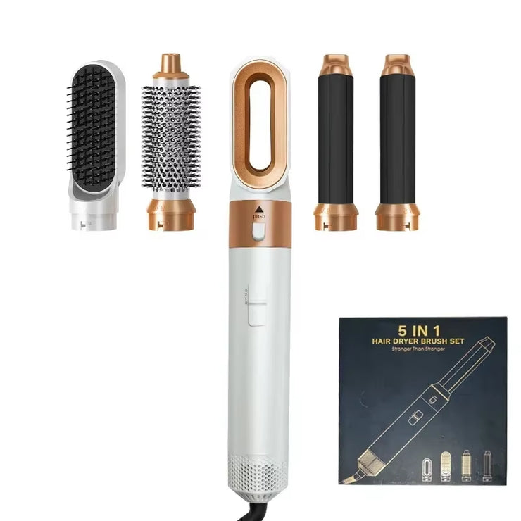 5 in 1 Hair Dryer Hot Comb Set Professional Curling Iron Hair Straightener Styling Tool for Dyson Airwrap Hair Dryer Household